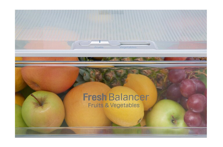 LG Hrubý objem 375 l | 178 kWh/rok | LG Lineární invertorový kompresor | LG Total No Frost | Multi-Air Flow™ | NatureFRESH | Vnitřní LED displej | Smart Diagnosis™, GBB60SWGFE