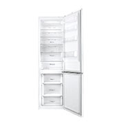 LG Hrubý objem 375 l | 178 kWh/rok | LG Lineární invertorový kompresor | LG Total No Frost | Multi-Air Flow™ | NatureFRESH | Vnější LED displej | ThinQ™ + WiFi, GBB60SWMFS