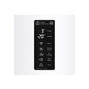 LG Hrubý objem 375 l | 178 kWh/rok | LG Lineární invertorový kompresor | LG Total No Frost | Multi-Air Flow™ | NatureFRESH | Vnější LED displej | ThinQ™ + WiFi, GBB60SWMFS