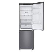 LG Kombinovaná chladnička LG | E | Hrubý objem 374 l | 267 kWh/rok | Smart invertorový kompresor | Total No Frost | DoorCooling+™ | Vnitřní LED displej | Smart Diagnosis™, GBB61DSJMN