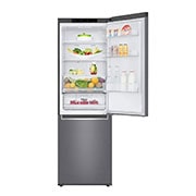 LG E | Hrubý objem 374 l | 254 kWh/rok | LG Lineární invertorový kompresor | LG Total No Frost | DoorCooling+™ | Vnitřní LED displej | Smart Diagnosis™, GBB61DSJZN