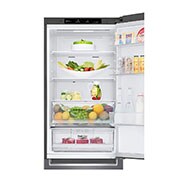 LG E | Hrubý objem 374 l | 254 kWh/rok | LG Lineární invertorový kompresor | LG Total No Frost | DoorCooling+™ | Vnitřní LED displej | Smart Diagnosis™, GBB61DSJZN
