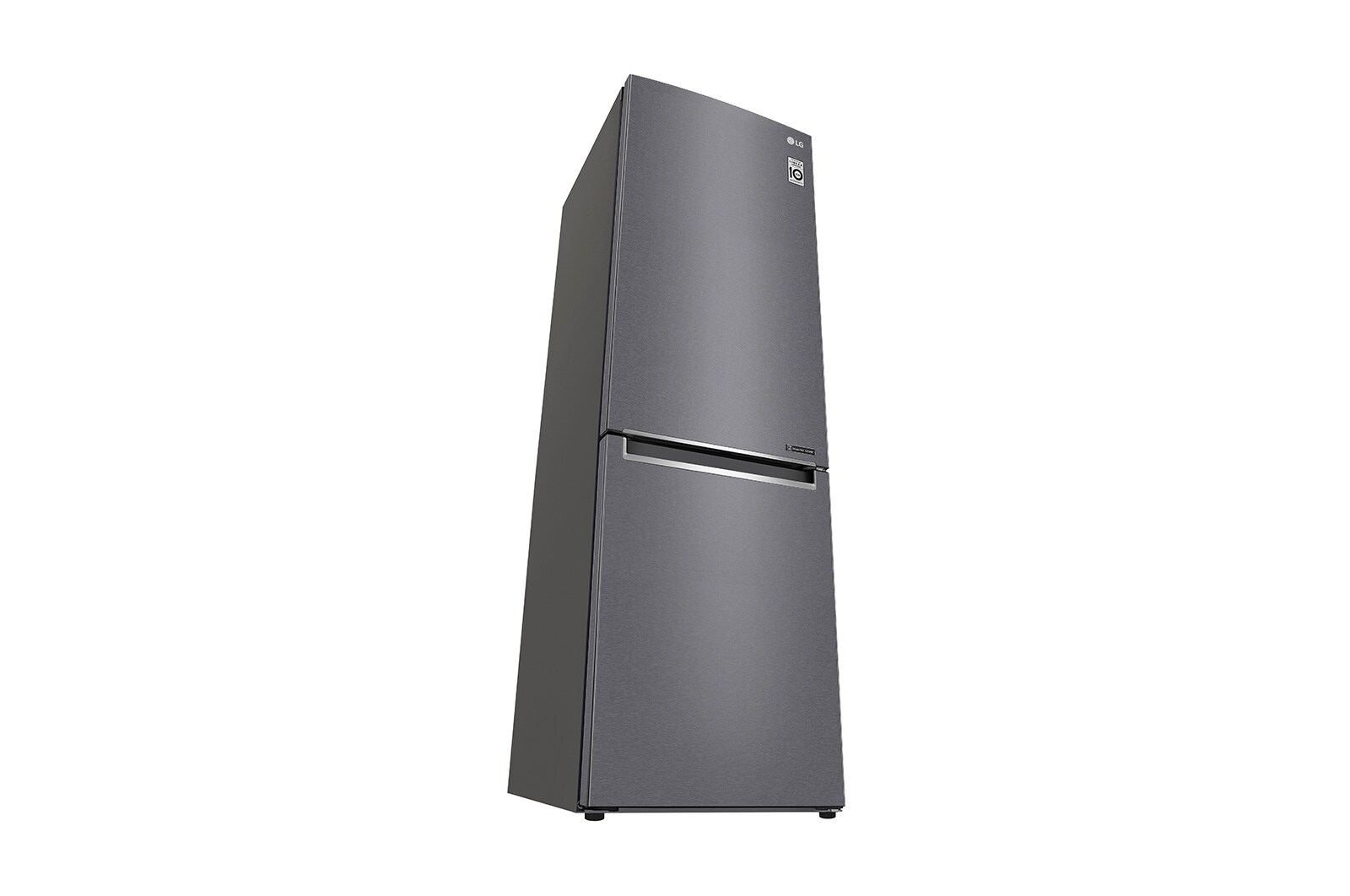 LG E | Hrubý objem 374 l | 254 kWh/rok | LG Lineární invertorový kompresor | LG Total No Frost | DoorCooling+™ | Vnitřní LED displej | Smart Diagnosis™, GBB61DSJZN