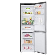 LG ﻿Kombinovaná chladnička | C (v rozsahu A až G) | Hrubý objem 374 l | 171 kWh/rok | LG Lineární kompresor | Multi Air Flow | LG ThinQ + WiFi | Door cooling, GBB61PZGCN
