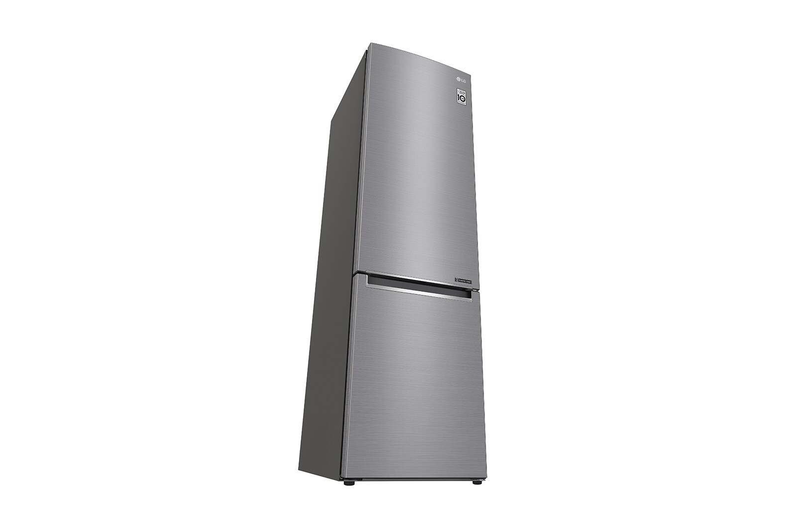 LG E | Hrubý objem 374 l | 254 kWh/rok | LG Lineární invertorový kompresor | LG Total No Frost | DoorCooling+™ | Vnitřní LED displej | Smart Diagnosis™, GBB61PZJZN