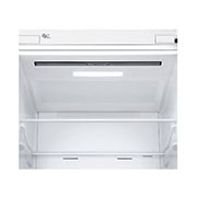 LG Kombinovaná chladnička LG | E | Hrubý objem 374 l | 253 kWh/rok | Smart invertorový kompresor | Total No Frost | DoorCooling+™ | Vnější LED displej | ThinQ™ + WiFi, GBB61SWHMN