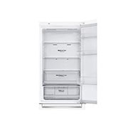 LG Kombinovaná chladnička LG | E | Hrubý objem 374 l | 253 kWh/rok | Smart invertorový kompresor | Total No Frost | DoorCooling+™ | Vnější LED displej | ThinQ™ + WiFi, GBB61SWHMN