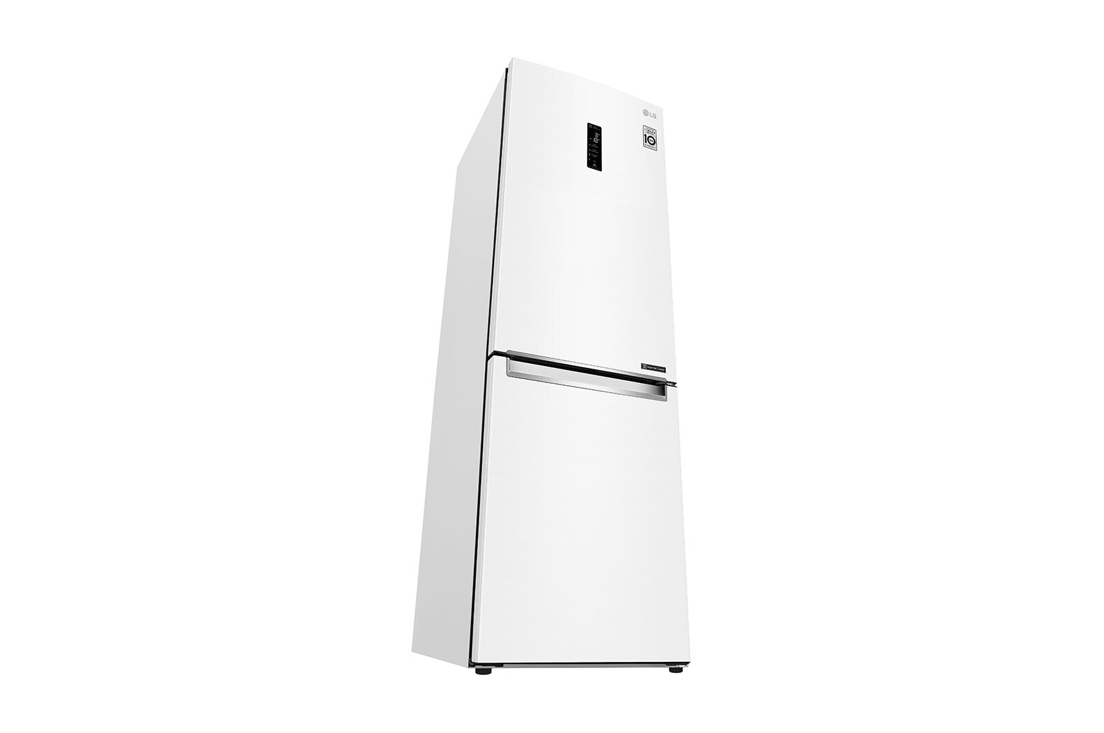 LG E | Hrubý objem 374 l | 254 kWh/rok | LG Lineární invertorový kompresor | LG Total No Frost | DoorCooling+™ | Vnější LED displej | ThinQ™ + WiFi, GBB61SWHZN