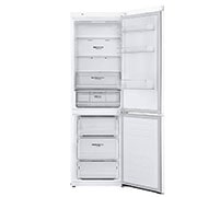 LG E | Hrubý objem 374 l | 254 kWh/rok | LG Lineární invertorový kompresor | LG Total No Frost | DoorCooling+™ | Vnější LED displej | ThinQ™ + WiFi, GBB61SWHZN