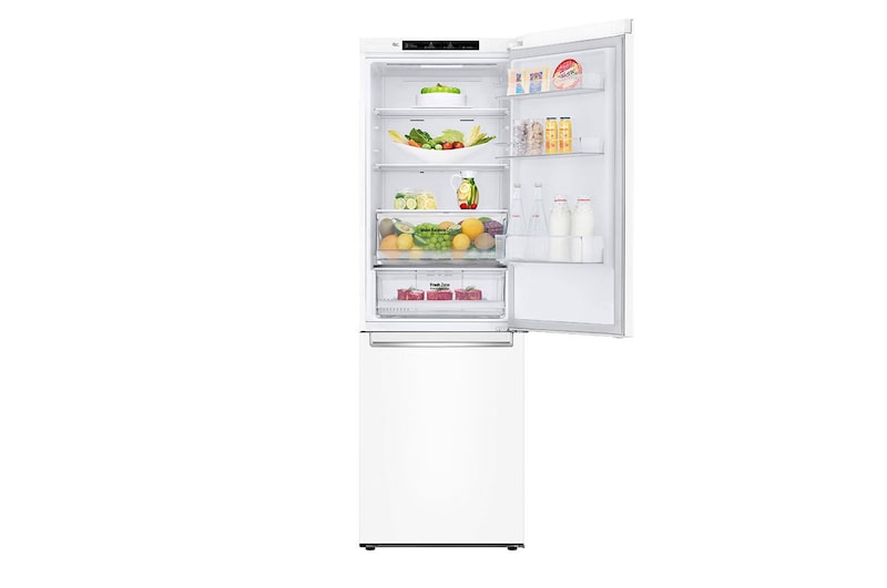 LG Kombinovaná chladnička LG | E | 341 l | Smart Invertorový kompresor | DoorCooling+™, GBB61SWJMN