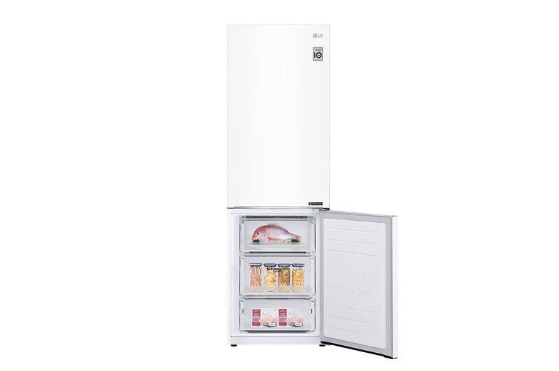 LG Kombinovaná chladnička LG | E | 341 l | Smart Invertorový kompresor | DoorCooling+™, GBB61SWJMN