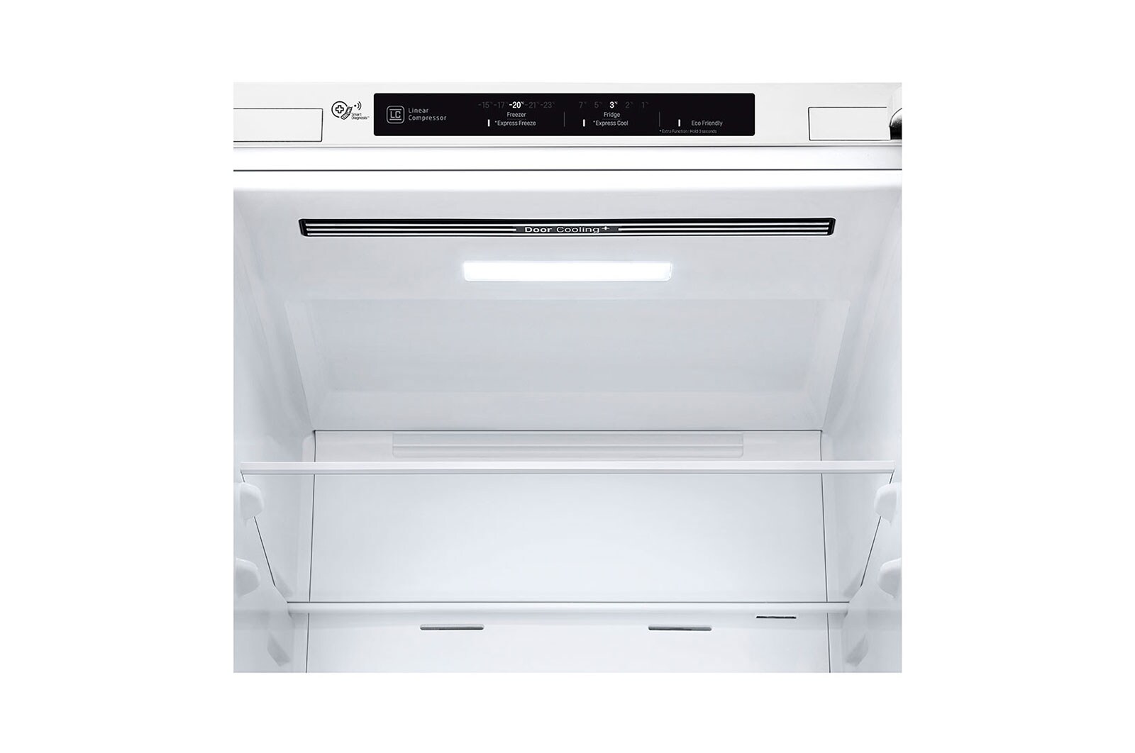 LG Kombinovaná chladnička LG | E | 341 l | Smart Invertorový kompresor | DoorCooling+™, GBB61SWJMN