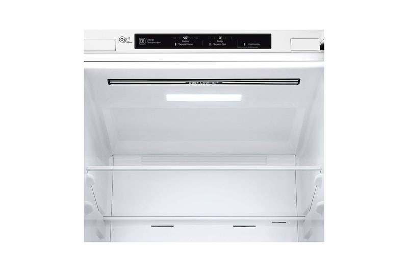 LG Kombinovaná chladnička LG | E | 341 l | Smart Invertorový kompresor | DoorCooling+™, GBB61SWJMN