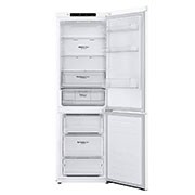 LG E | Hrubý objem 374 l | 255 kWh/rok | LG Lineární invertorový kompresor | LG Total No Frost | DoorCooling+™ | Vnitřní LED displej | Smart Diagnosis™, GBB61SWJZN