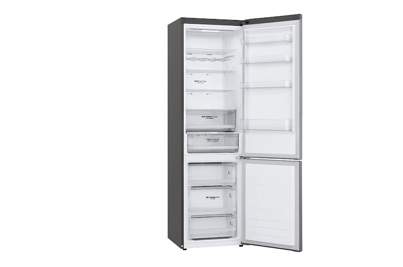 LG Kombinovaná chladnička LG | D | 384 l | Smart invertorový kompresor | ThinQ™, GBB62PZFGN