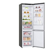 LG ﻿Kombinovaná chladnička | E | Hrubý objem 419 l | 257 kWh/rok | LG Smart invertorový kompresor | LG Total No Frost | DoorCooling+™ | Smart Diagnosis™, GBB62PZJMN