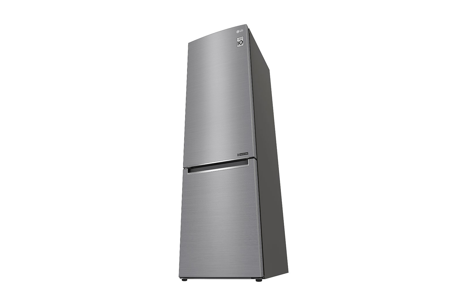 LG E | Hrubý objem 419 l | 268 kWh/rok | LG Lineární invertorový kompresor | LG Total No Frost | DoorCooling+™ | Vnitřní LED displej | Smart Diagnosis™, GBB62PZJZN