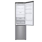 LG E | Hrubý objem 419 l | 268 kWh/rok | LG Lineární invertorový kompresor | LG Total No Frost | DoorCooling+™ | Vnitřní LED displej | Smart Diagnosis™, GBB62PZJZN