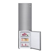 LG E | Hrubý objem 419 l | 268 kWh/rok | LG Lineární invertorový kompresor | LG Total No Frost | DoorCooling+™ | Vnitřní LED displej | Smart Diagnosis™, GBB62PZJZN