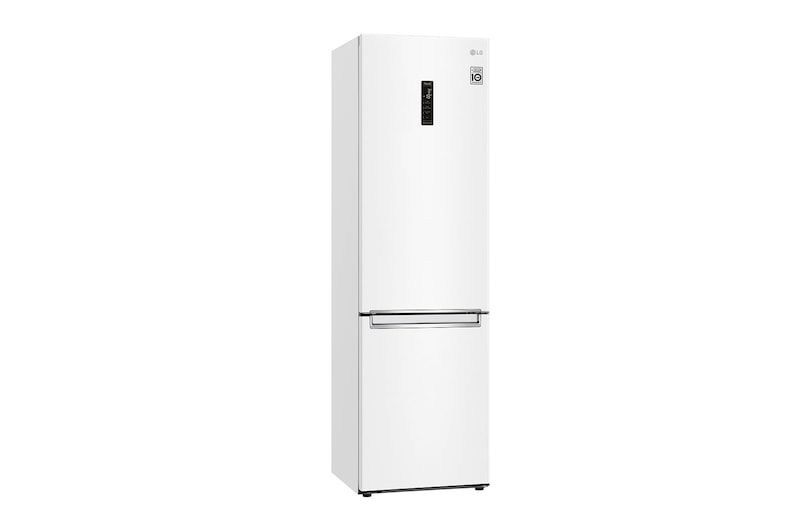 LG Kombinovaná chladnička LG | D | Hrubý objem 419 l | 215 kWh/rok | Lineární invertorový kompresor | Total No Frost™ | DoorCooling+™ | Vnější LED displej | ThinQ™ + WiFi, GBB62SWFFN