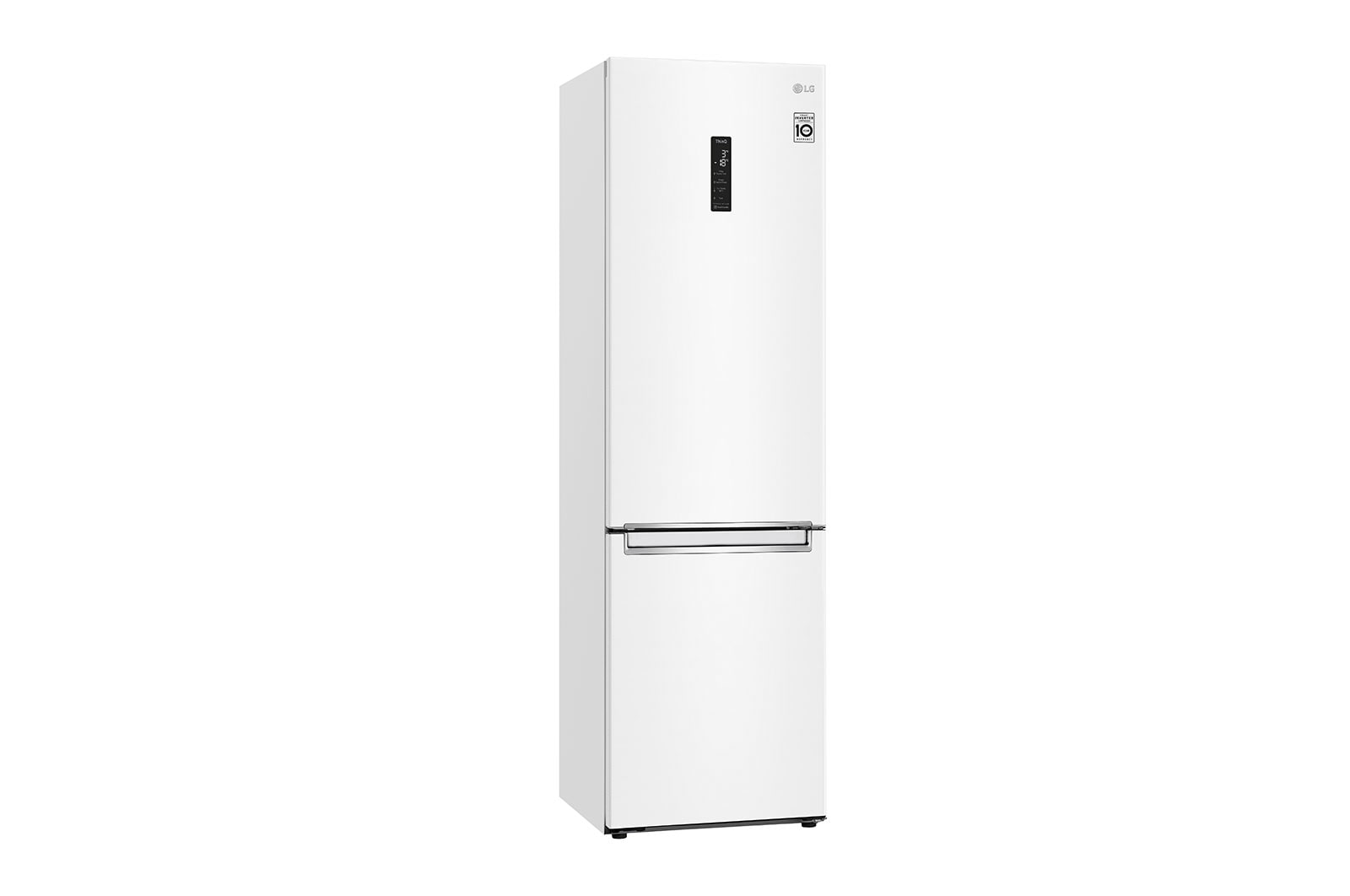 LG Kombinovaná chladnička LG | D | 384 l | Smart invertorový kompresor |ThinQ™|Bílá, GBB62SWFGN