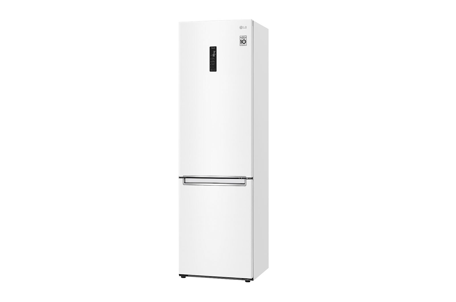 LG Kombinovaná chladnička LG | D | 384 l | Smart invertorový kompresor |ThinQ™|Bílá, GBB62SWFGN