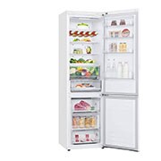 LG Kombinovaná chladnička LG | D | 384 l | Smart invertorový kompresor |ThinQ™|Bílá, GBB62SWFGN