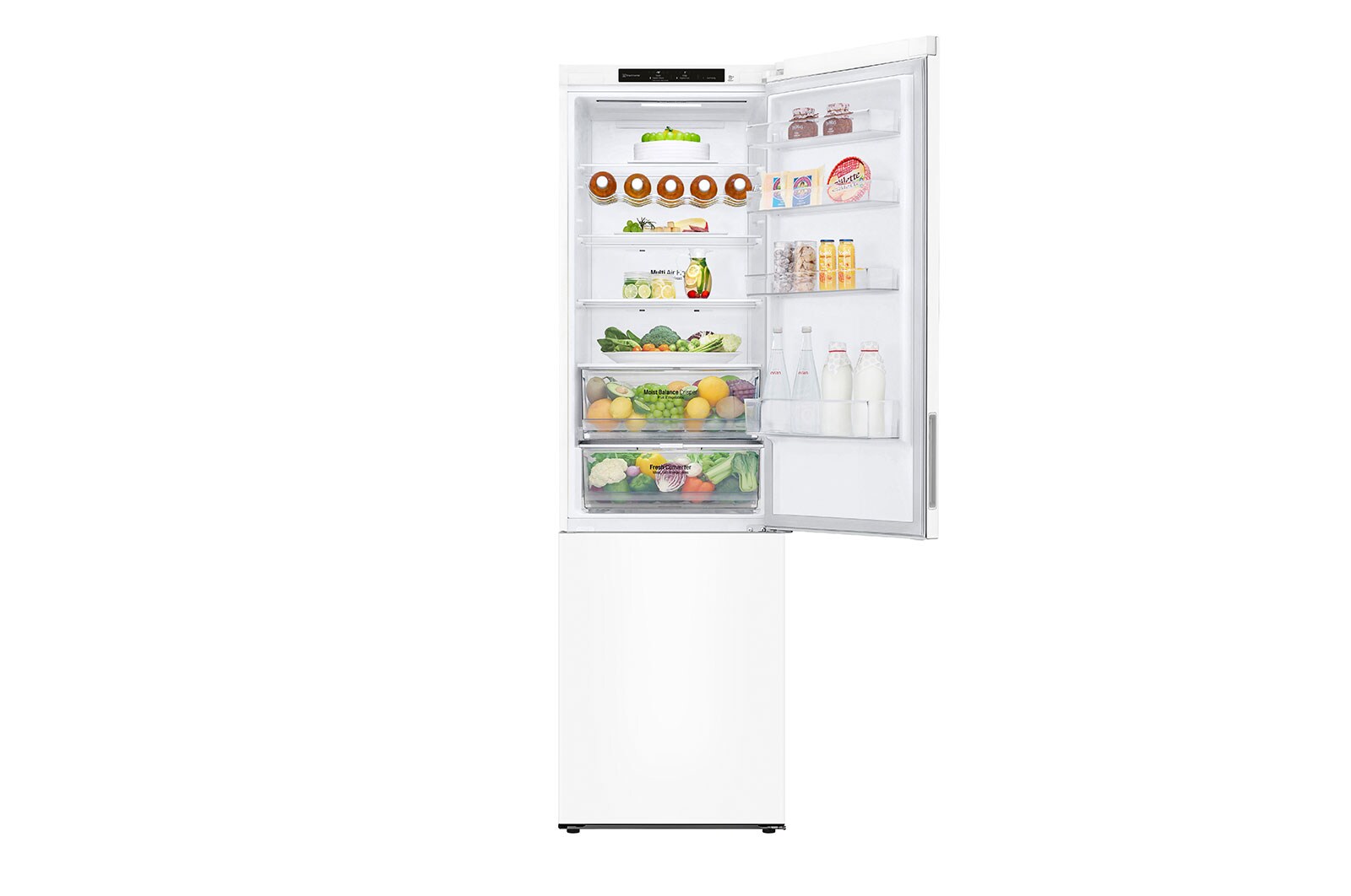 LG Kombinovaná chladnička LG | C | 387 l | Smart Invertorový kompresor | DoorCooling+™, GBB62SWGCC1