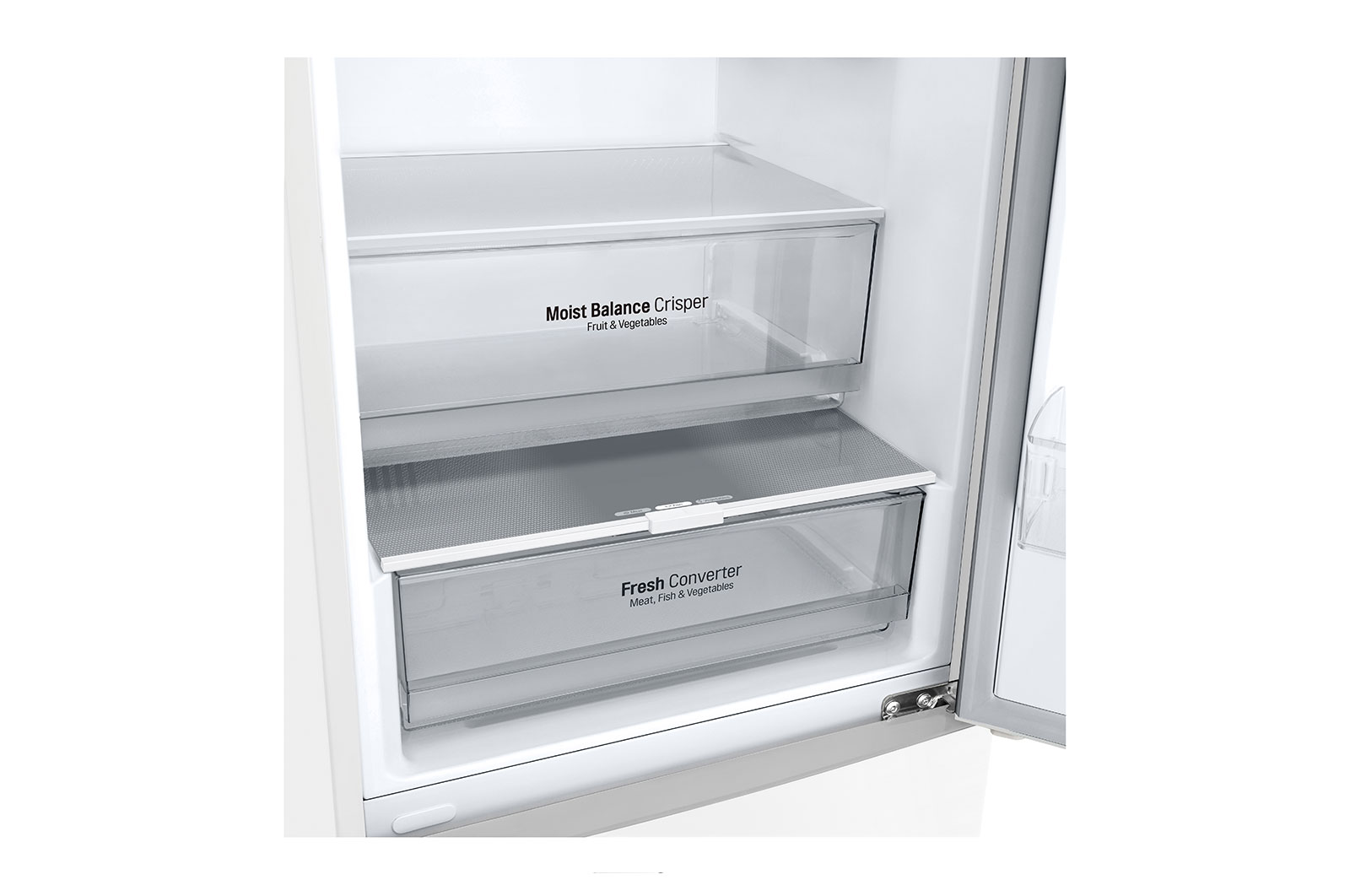 LG Kombinovaná chladnička LG | C | 387 l | Smart Invertorový kompresor | DoorCooling+™, GBB62SWGCC1