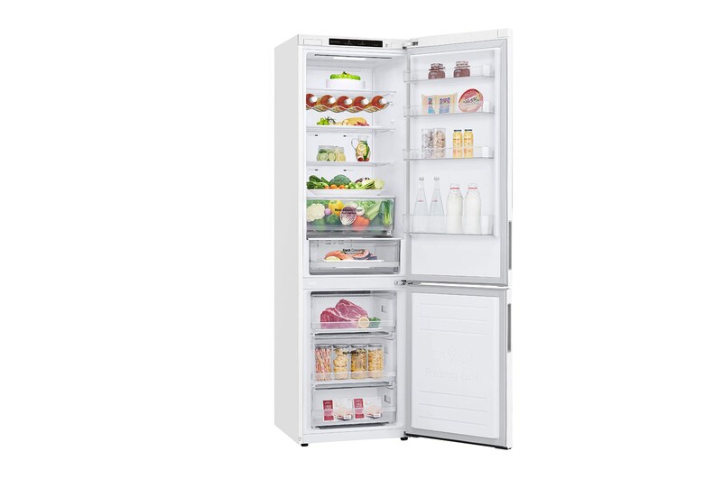 LG Kombinovaná chladnička LG | C | 387 l | Smart Invertorový kompresor | DoorCooling+™, GBB62SWGCC1