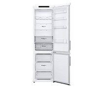 LG ﻿Kombinovaná chladnička | C | Hrubý objem 419 l | 172 kWh/rok | LG Lineární invertorový kompresor | LG Total No Frost | DoorCooling+™ | Vnitřní LED displej | Smart Diagnosis™, GBB62SWGCC