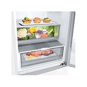 LG ﻿Kombinovaná chladnička | C | Hrubý objem 419 l | 172 kWh/rok | LG Lineární invertorový kompresor | LG Total No Frost | DoorCooling+™ | Vnitřní LED displej | Smart Diagnosis™, GBB62SWGCC