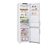 LG ﻿Kombinovaná chladnička | C | Hrubý objem 419 l | 172 kWh/rok | LG Lineární invertorový kompresor | LG Total No Frost | DoorCooling+™ | Vnitřní LED displej | Smart Diagnosis™, GBB62SWGCC