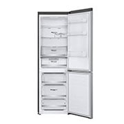 LG E | Hrubý objem 374 l | 273 kWh/rok | LG Lineární invertorový kompresor | LG Total No Frost | DoorCooling+™ | Vnější LED displej | ThinQ™ + WiFi, GBB71PZDZN