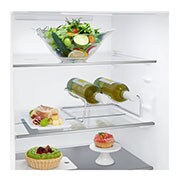 LG E | Hrubý objem 374 l | 273 kWh/rok | LG Lineární invertorový kompresor | LG Total No Frost | DoorCooling+™ | Vnější LED displej | ThinQ™ + WiFi, GBB71PZDZN