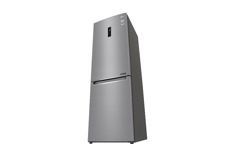 LG E | Hrubý objem 374 l | 273 kWh/rok | LG Lineární invertorový kompresor | LG Total No Frost | DoorCooling+™ | Vnější LED displej | ThinQ™ + WiFi, GBB71PZDZN