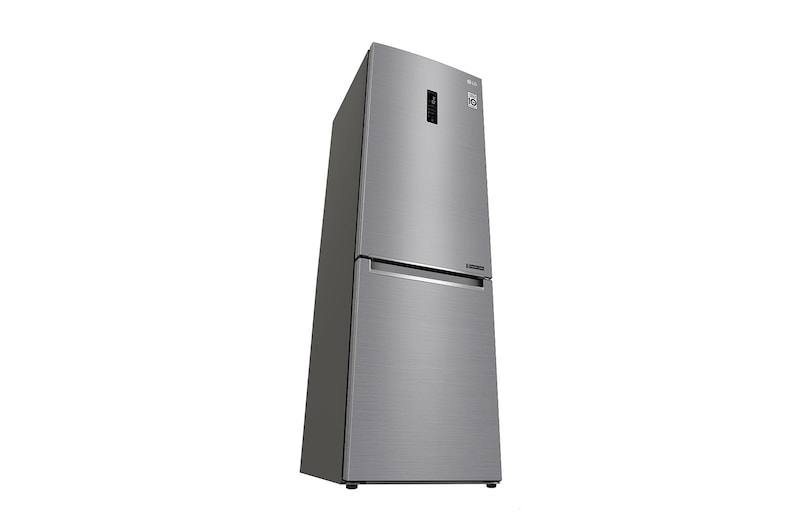 LG E | Hrubý objem 374 l | 273 kWh/rok | LG Lineární invertorový kompresor | LG Total No Frost | DoorCooling+™ | Vnější LED displej | ThinQ™ + WiFi, GBB71PZDZN