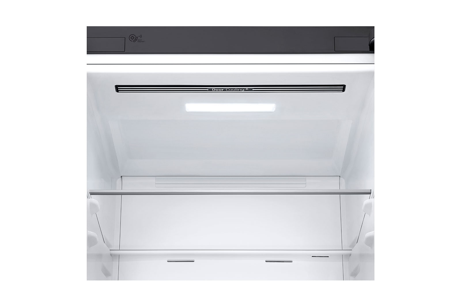 LG E | Hrubý objem 374 l | 273 kWh/rok | LG Lineární invertorový kompresor | LG Total No Frost | DoorCooling+™ | Vnější LED displej | ThinQ™ + WiFi, GBB71PZDZN