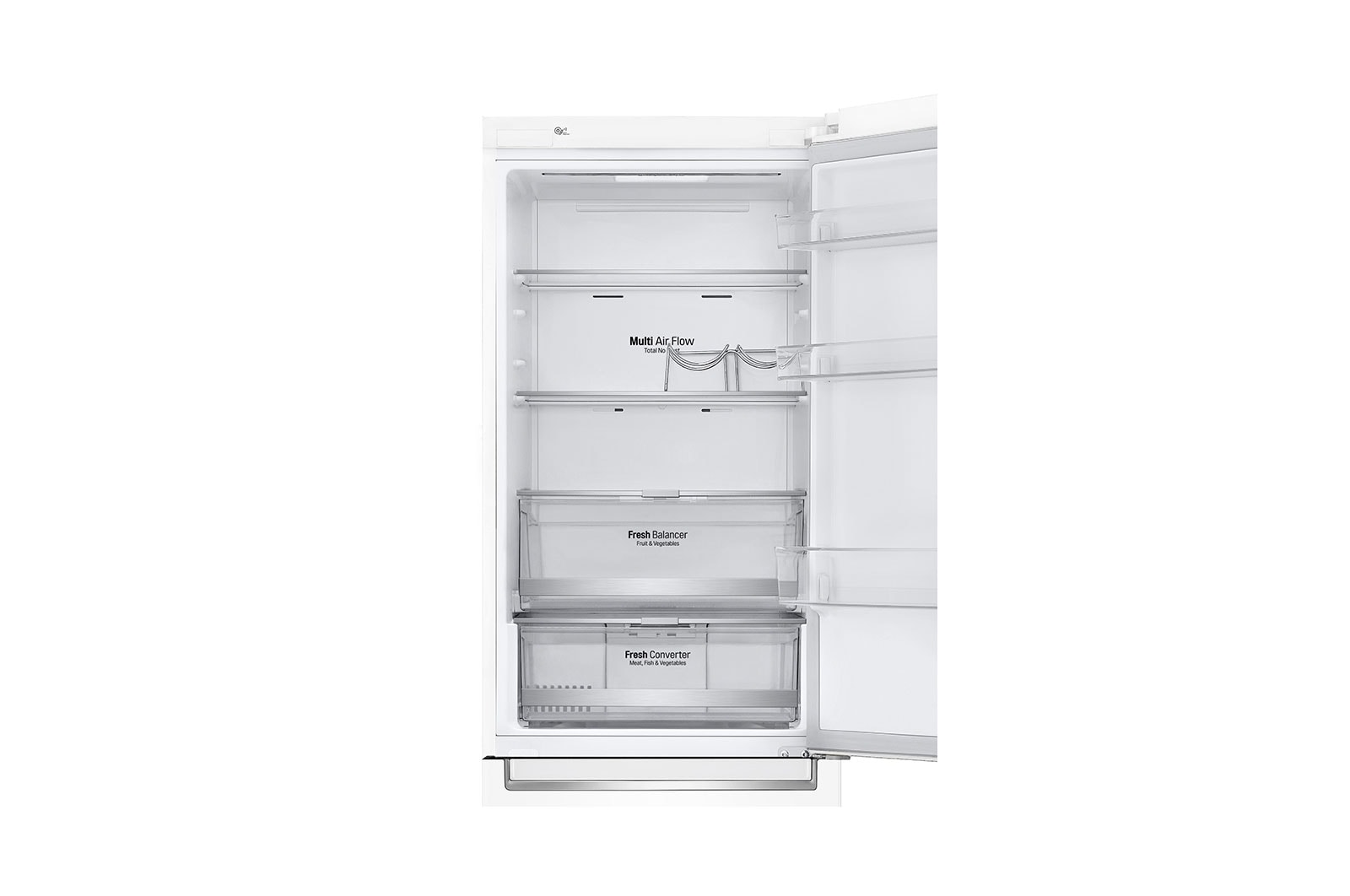 LG Kombinovaná chladnička LG | E | 341 l | Smart Invertorový kompresor | DoorCooling+™, GBB71SWDMN