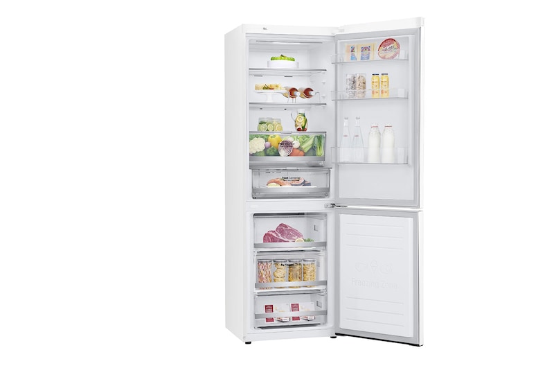 LG Kombinovaná chladnička LG | E | 341 l | Smart Invertorový kompresor | DoorCooling+™, GBB71SWDMN