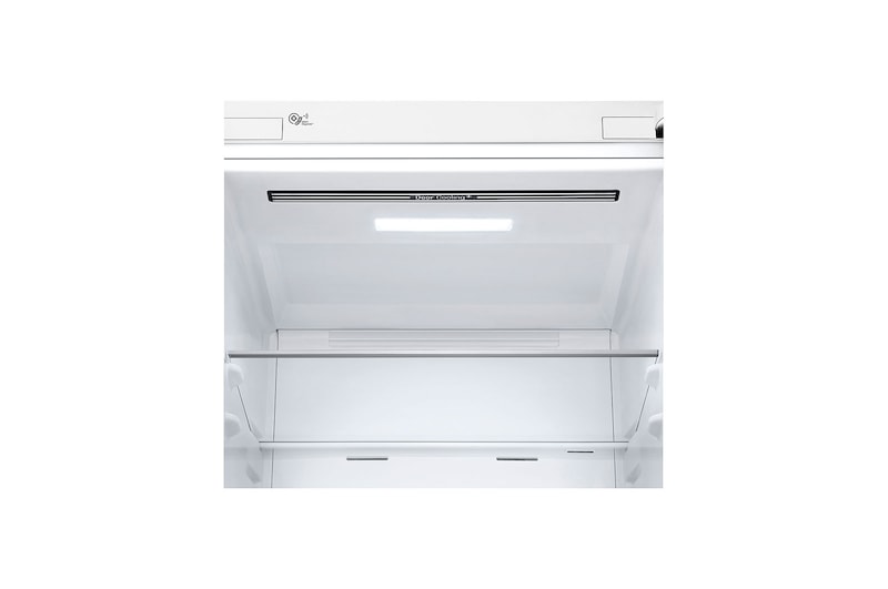 LG E | Hrubý objem 374 l | 273 kWh/rok | LG Lineární invertorový kompresor | LG Total No Frost | DoorCooling+™ | Vnější LED displej | ThinQ™ + WiFi, GBB71SWDZN