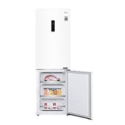 LG E | Hrubý objem 374 l | 273 kWh/rok | LG Lineární invertorový kompresor | LG Total No Frost | DoorCooling+™ | Vnější LED displej | ThinQ™ + WiFi, GBB71SWDZN