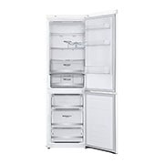 LG E | Hrubý objem 374 l | 273 kWh/rok | LG Lineární invertorový kompresor | LG Total No Frost | DoorCooling+™ | Vnější LED displej | ThinQ™ + WiFi, GBB71SWDZN