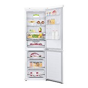 LG E | Hrubý objem 374 l | 273 kWh/rok | LG Lineární invertorový kompresor | LG Total No Frost | DoorCooling+™ | Vnější LED displej | ThinQ™ + WiFi, GBB71SWDZN