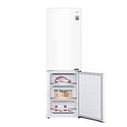 LG ﻿Kombinovaná chladnička | D | Hrubý objem 374 l | 214 kWh/rok | LG Lineární invertorový kompresor | LG Total No Frost | DoorCooling+™ | Vnitřní LED displej | Smart Diagnosis™, GBB71SWEFN