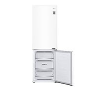 LG ﻿Kombinovaná chladnička | D | Hrubý objem 374 l | 214 kWh/rok | LG Lineární invertorový kompresor | LG Total No Frost | DoorCooling+™ | Vnitřní LED displej | Smart Diagnosis™, GBB71SWEFN