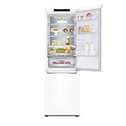 LG Kombinovaná chladnička LG | C (v rozsahu A až G) | Hrubý objem 374 l | 171 kWh/rok | Lineární kompresor | Total no frost™ | Door cooling+™ | Fresh Balancer, GBB71SWVCN