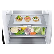 LG ﻿Kombinovaná chladnička | D | Hrubý objem 419 l | 215 kWh/rok | LG Smart invertorový kompresor | Multi-Air Flow™ | WiFi + Smart Diagnosis™ | DoorCooling+™, GBB72MCUGN
