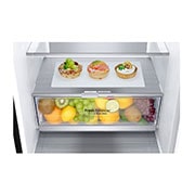 LG ﻿Kombinovaná chladnička | D | Hrubý objem 419 l |215 kWh/rok | LG Lineární invertorový kompresor | Multi-Air Flow™ | WiFi + Smart Diagnosis™ | DoorCooling+™, GBB72MCUFN