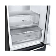 LG ﻿Kombinovaná chladnička | D | Hrubý objem 419 l |215 kWh/rok | LG Lineární invertorový kompresor | Multi-Air Flow™ | WiFi + Smart Diagnosis™ | DoorCooling+™, GBB72MCUFN